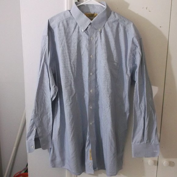 Roundtree & Yorke Other - Roundtree & Yorke Gold Label Stripe Shirt 17 34